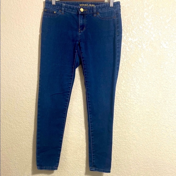 Michael Kors Blue Skinny Jeans - Picture 1 of 7